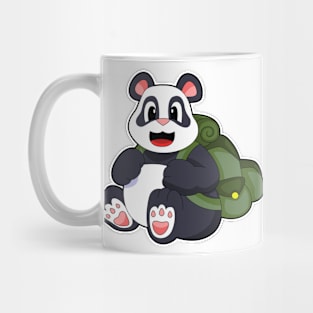 Panda as Hiker with Backpack Mug